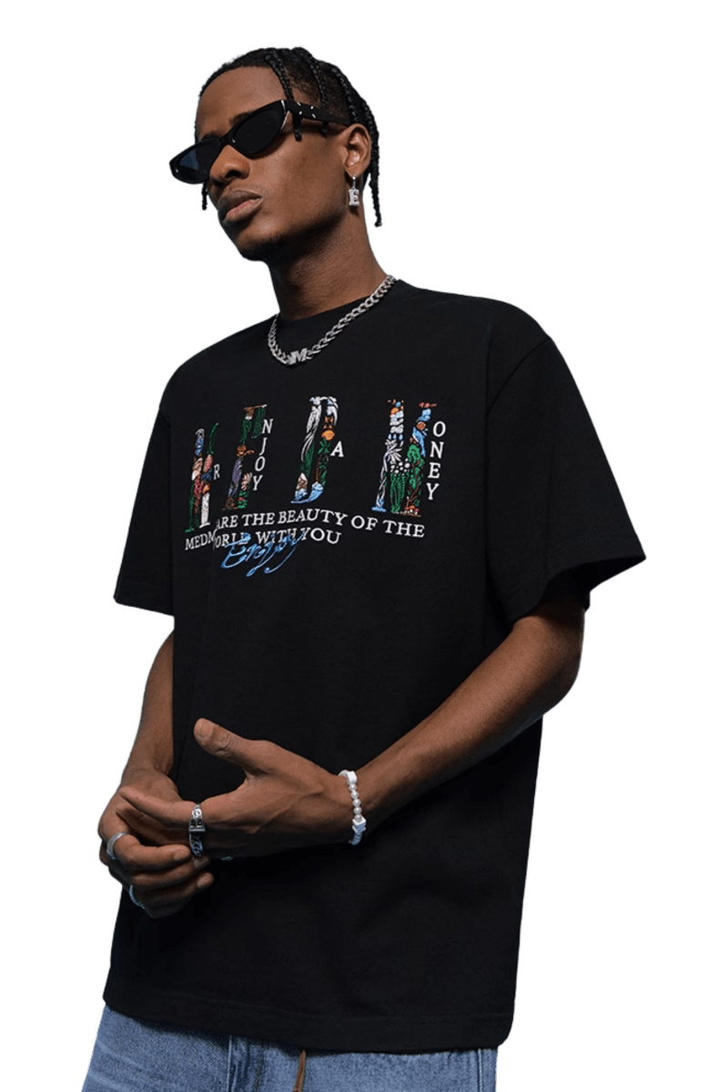 MEDM SS25 Small Elements Embroidery Tee