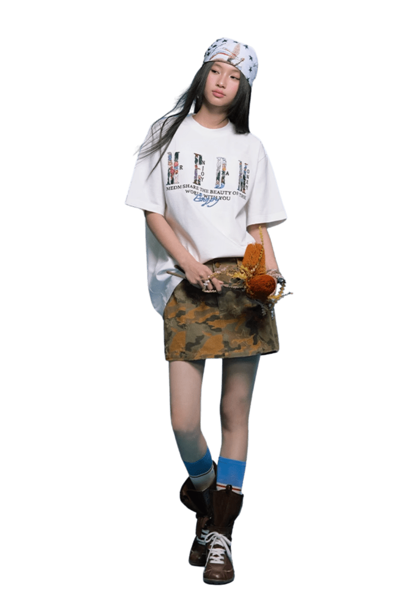 MEDM SS25 Small Elements Embroidery Tee