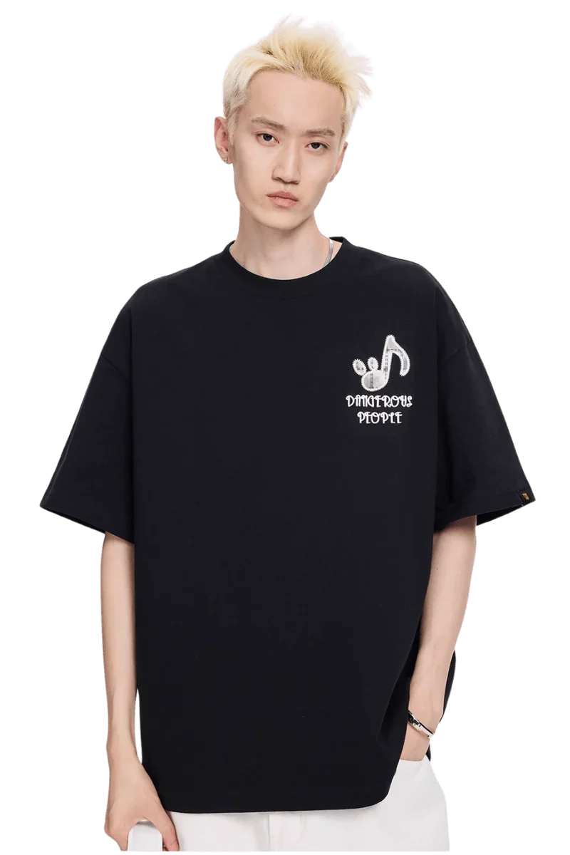 Dangerous People Small Eye Musical Tee - ShaLaoBan