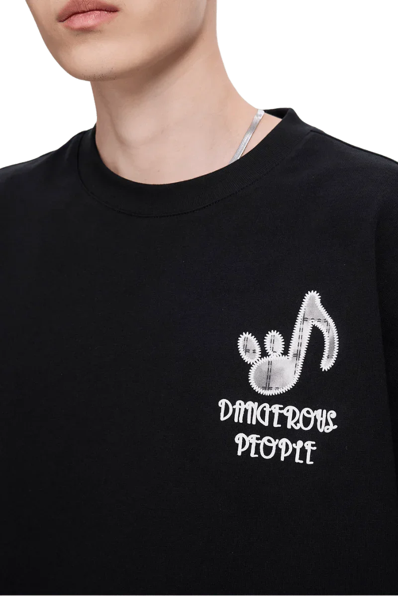 Dangerous People Small Eye Musical Tee - ShaLaoBan