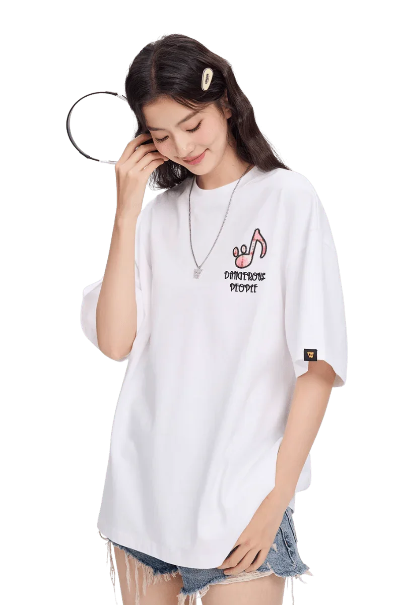 Dangerous People Small Eye Musical Tee - ShaLaoBan
