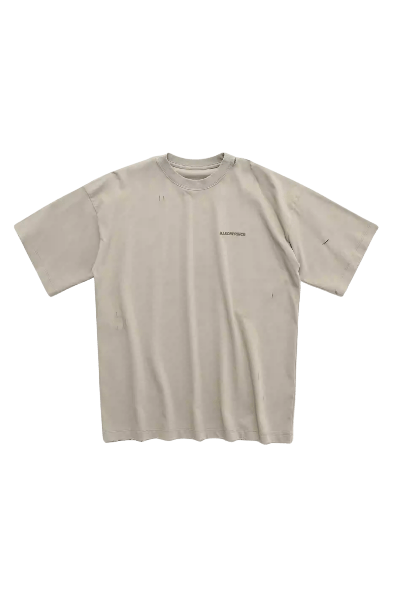 Masonprince Small Logo Embroidery Tee - ShaLaoBan