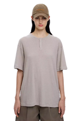 MasonPrince Soft Cotton Half Button Tee