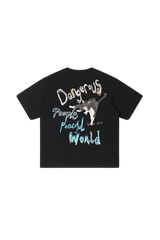 Dangerous People Sorona Hand Painted Kitten Tee
(Sorona Material)