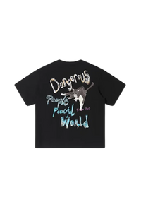 Dangerous People Sorona Hand Painted Kitten Tee
(Sorona Material)