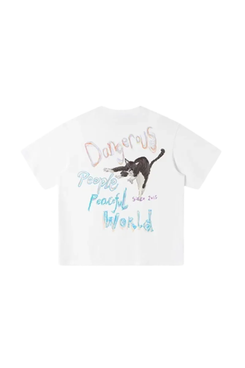 Dangerous People Sorona Hand Painted Kitten Tee
(Sorona Material)