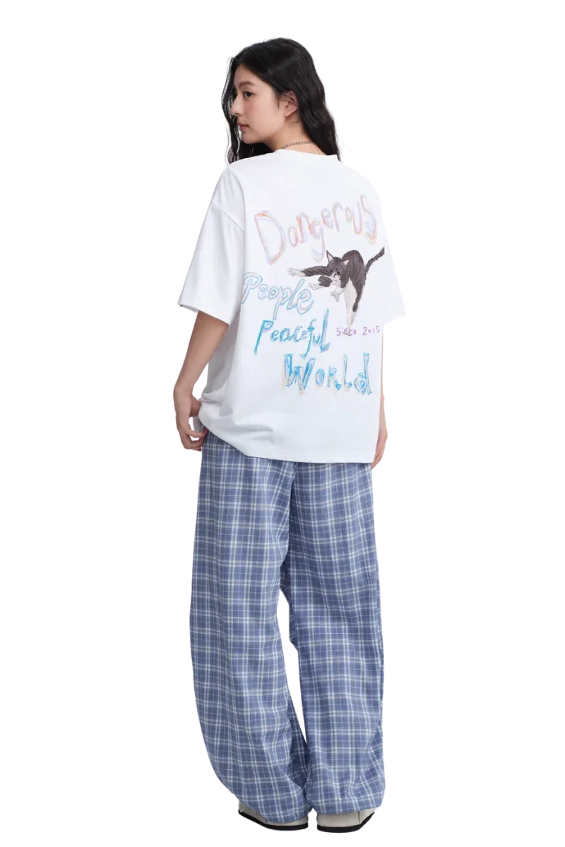 Dangerous People Sorona Hand Painted Kitten Tee
(Sorona Material)