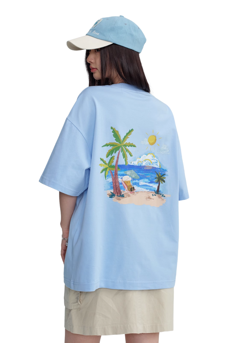 Dangerous People Sorona Little D Beach Tee
(Sorona Material)