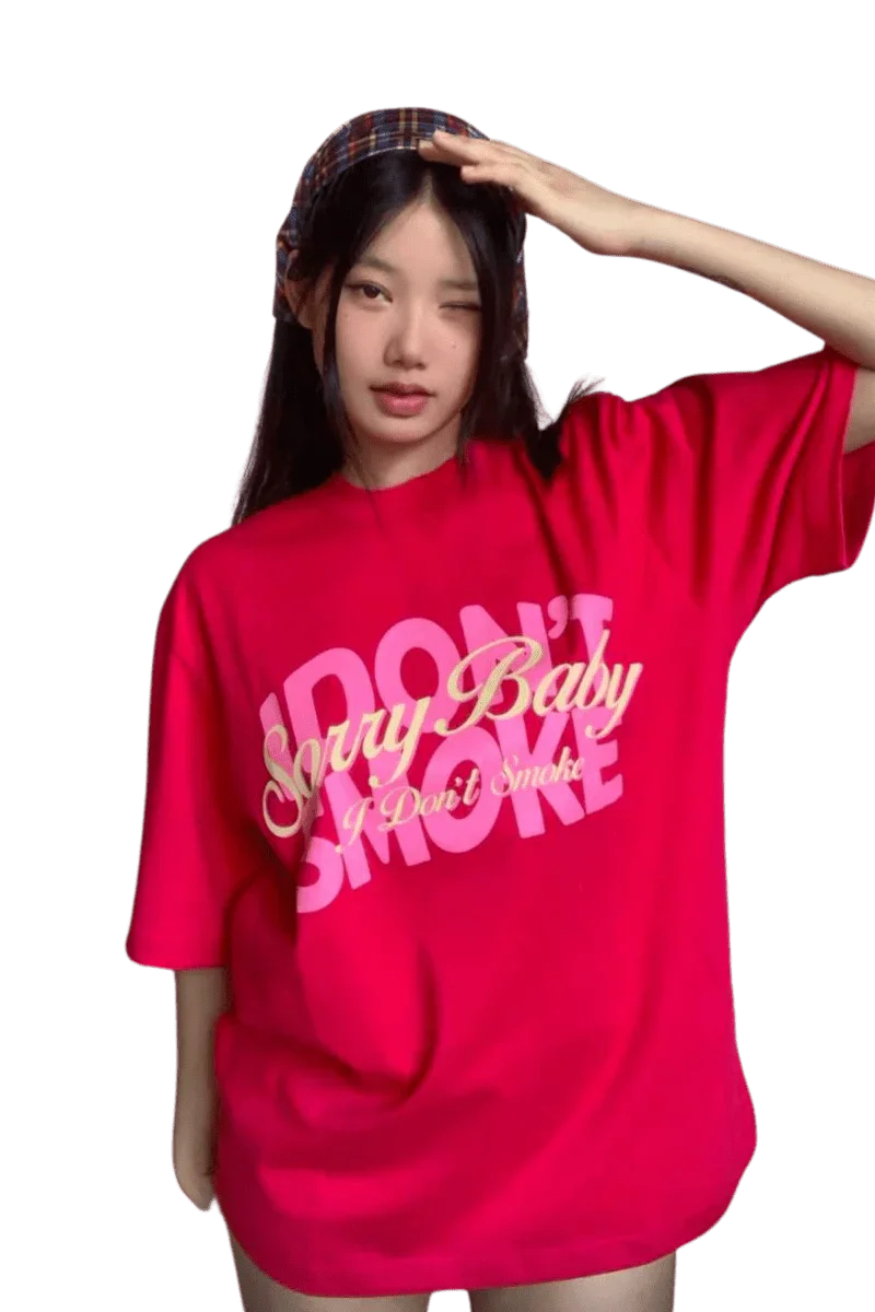 IDontSmoke "Sorry Baby" Tee - ShaLaoBan