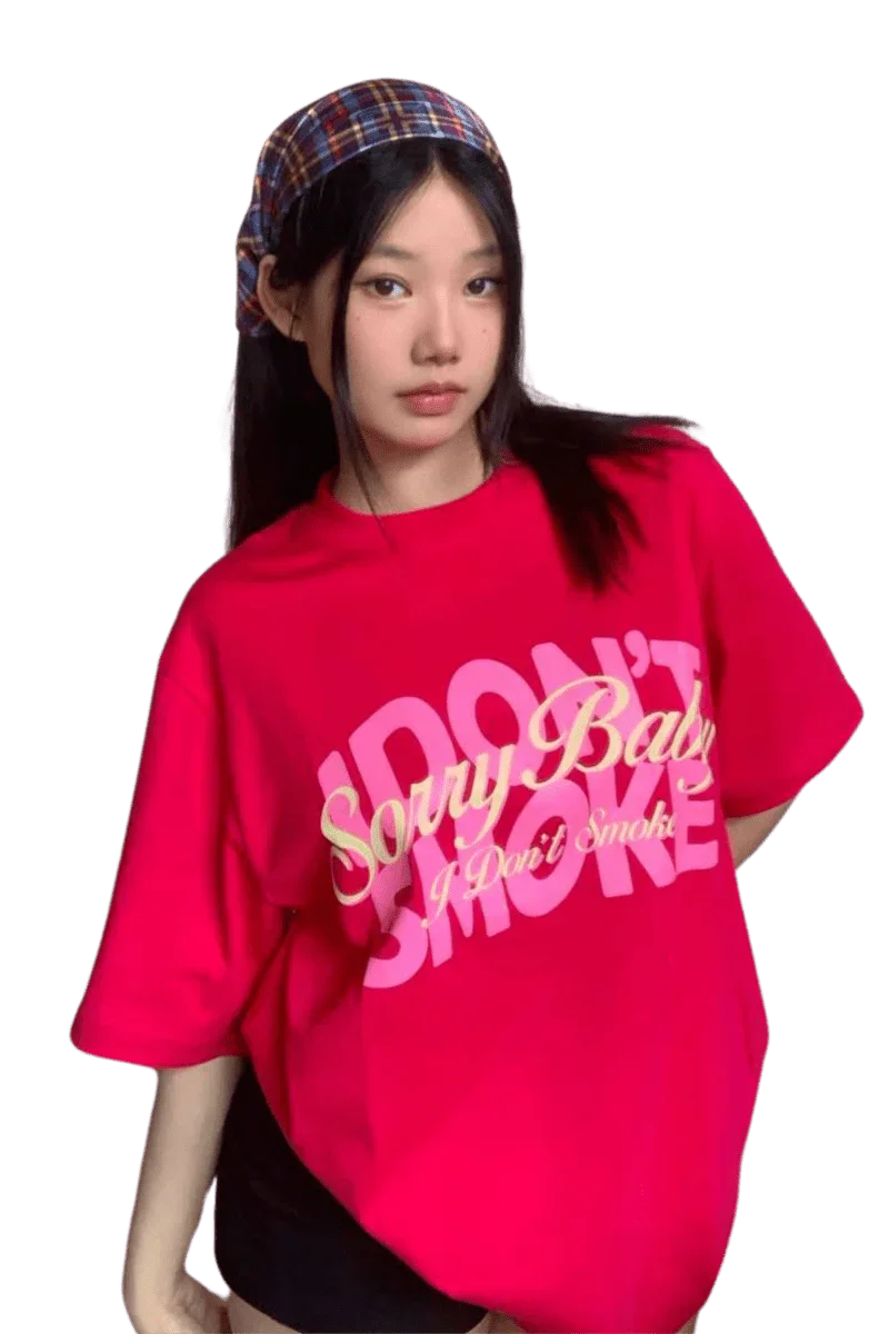 IDontSmoke "Sorry Baby" Tee - ShaLaoBan