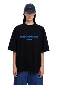 Masonprince Special Edition Faded Logo Tee Electric Blue