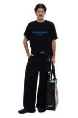 Masonprince Special Edition Faded Logo Tee Electric Blue