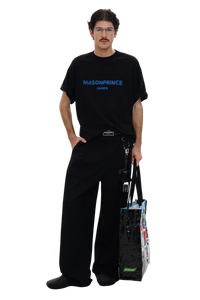 Masonprince Special Edition Faded Logo Tee Electric Blue