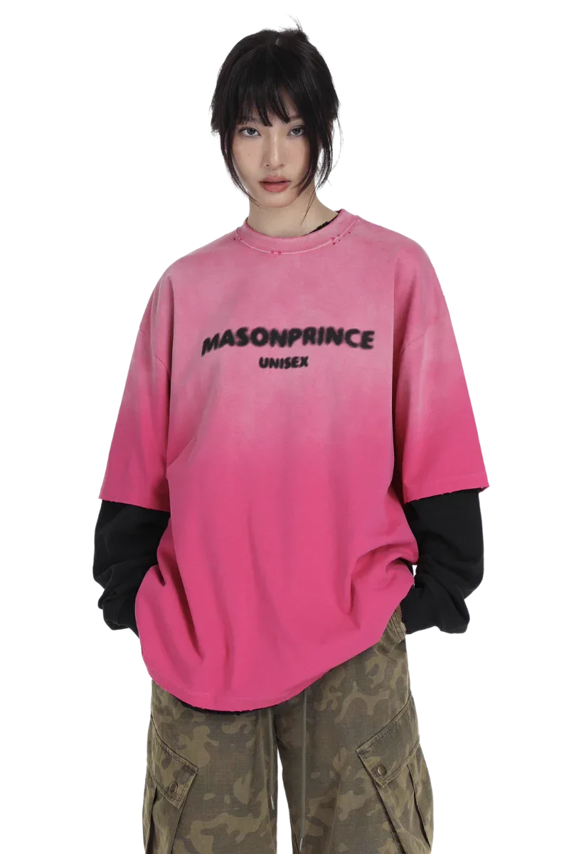 MasonPrince Stained 2.0 Faded Logo Tee