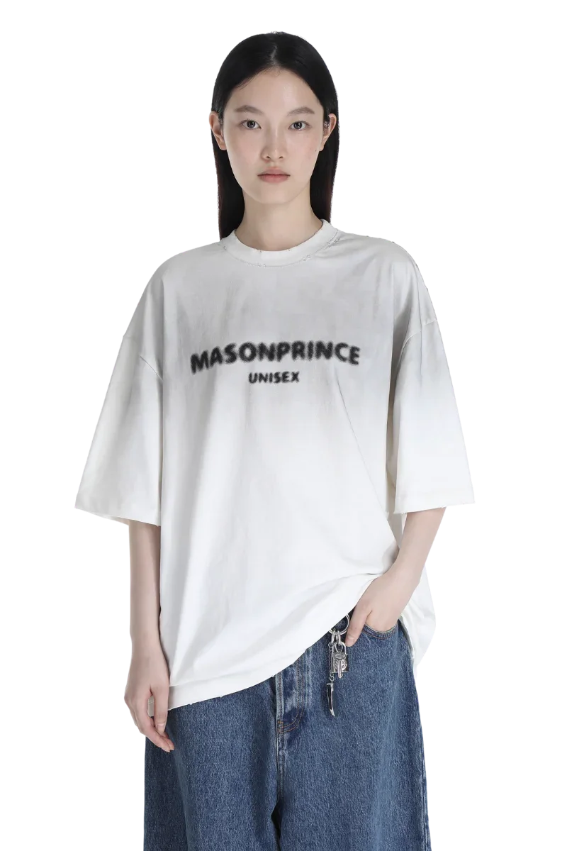 MasonPrince Stained 2.0 Faded Logo Tee