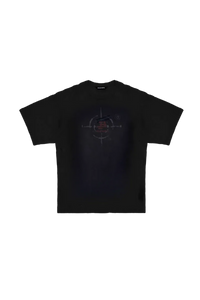 MasonPrince Stained Distressed Bull's Eye Tee