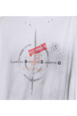 MasonPrince Stained Distressed Bull's Eye Tee