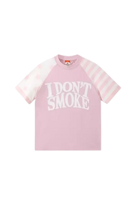 IDontSmoke Star Stripe Two Tone Tee(Sorona Material) - ShaLaoBan