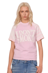 IDontSmoke Star Stripe Two Tone Tee(Sorona Material) - ShaLaoBan