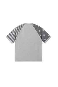 IDontSmoke Star Stripe Two Tone Tee(Sorona Material) - ShaLaoBan