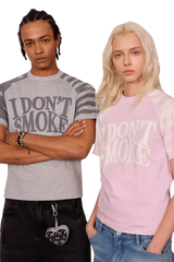 IDontSmoke Star Stripe Two Tone Tee(Sorona Material) - ShaLaoBan