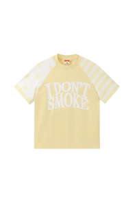 IDontSmoke Star Stripe Two Tone Tee(Sorona Material) - ShaLaoBan