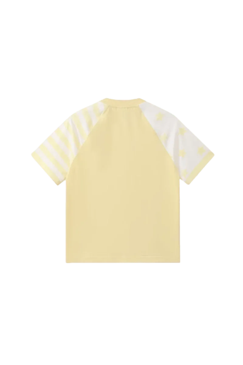 IDontSmoke Star Stripe Two Tone Tee(Sorona Material) - ShaLaoBan