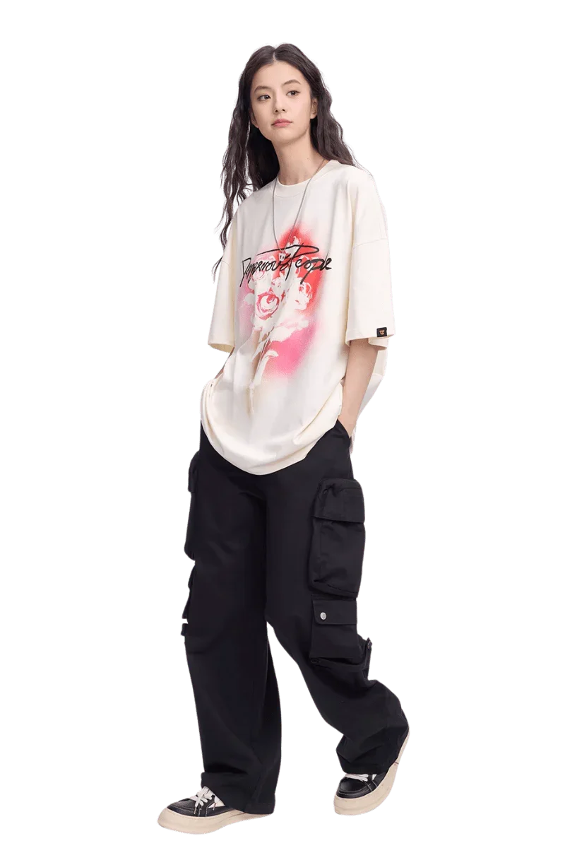 Dangerous People Street Bouquet Tee - ShaLaoBan
