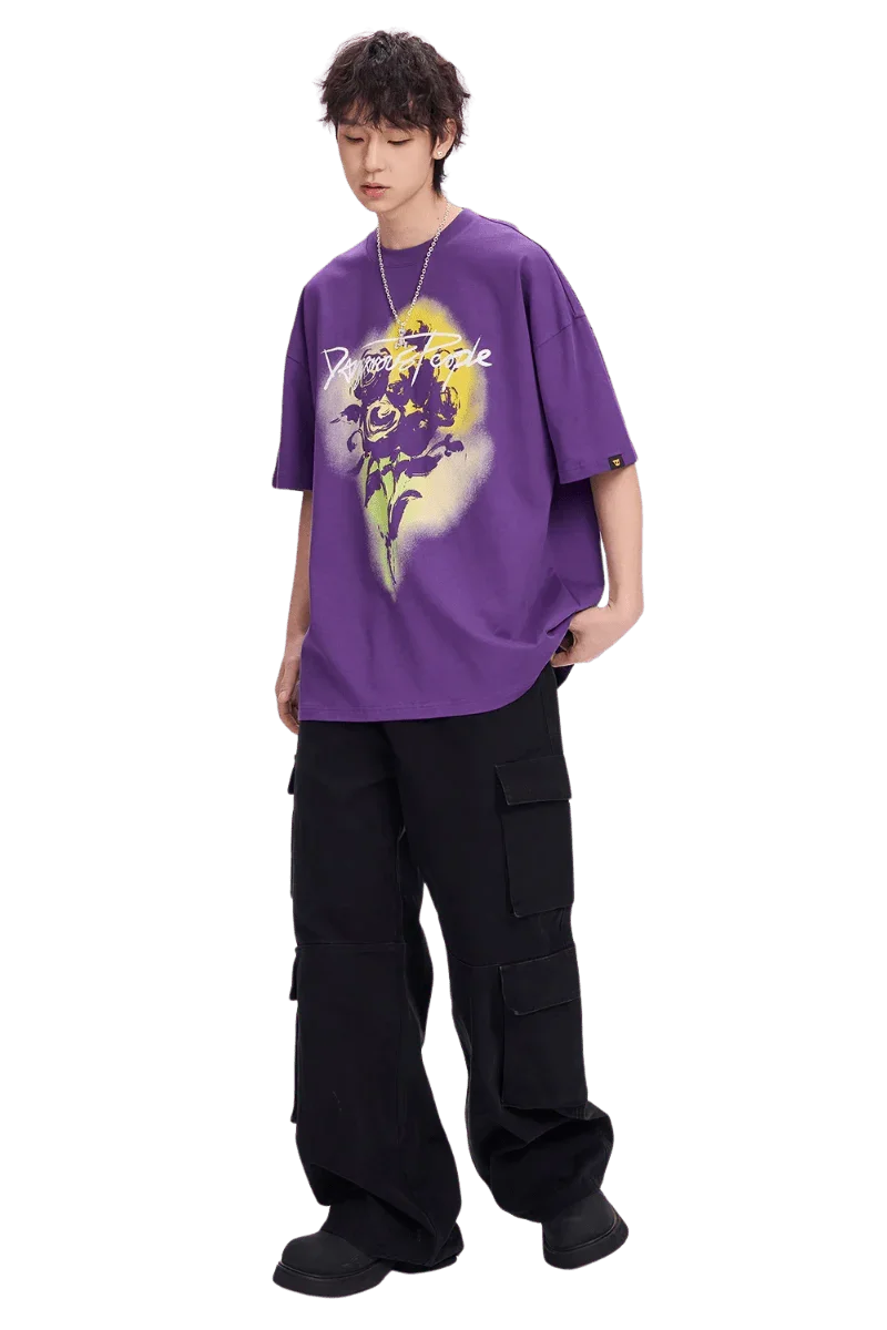 Dangerous People Street Bouquet Tee - ShaLaoBan
