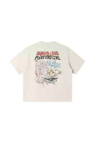 Dangerous People Street Music Heavy Weight Tee - ShaLaoBan