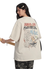 Dangerous People Street Music Heavy Weight Tee - ShaLaoBan