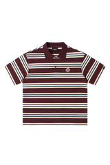 Dangerous People Striped Polo Tee - ShaLaoBan