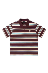 Dangerous People Striped Polo Tee - ShaLaoBan
