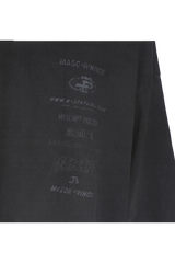 MasonPrince Subtitle Arrangement Stained Long Sleeve Tee