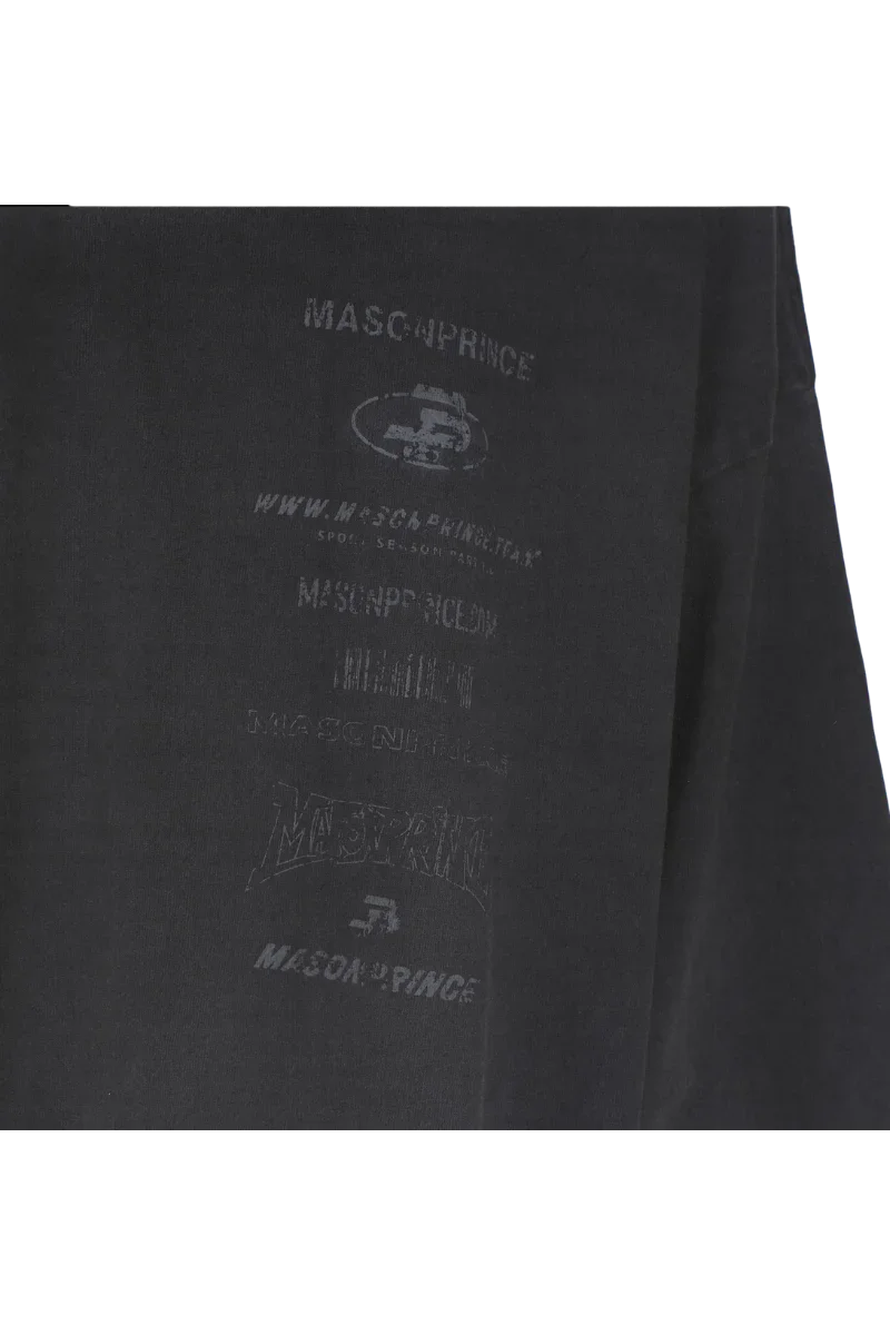 MasonPrince Subtitle Arrangement Stained Long Sleeve Tee