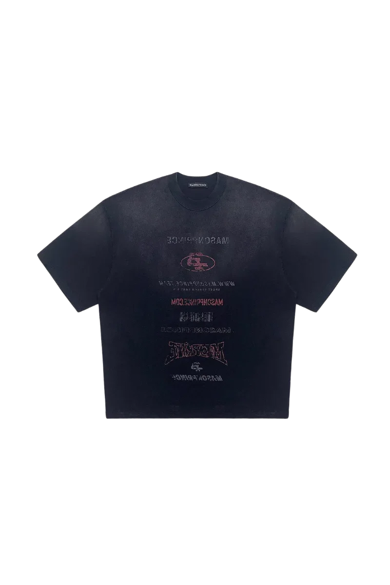 MasonPrince Subtitle Arrangement Stained Tee