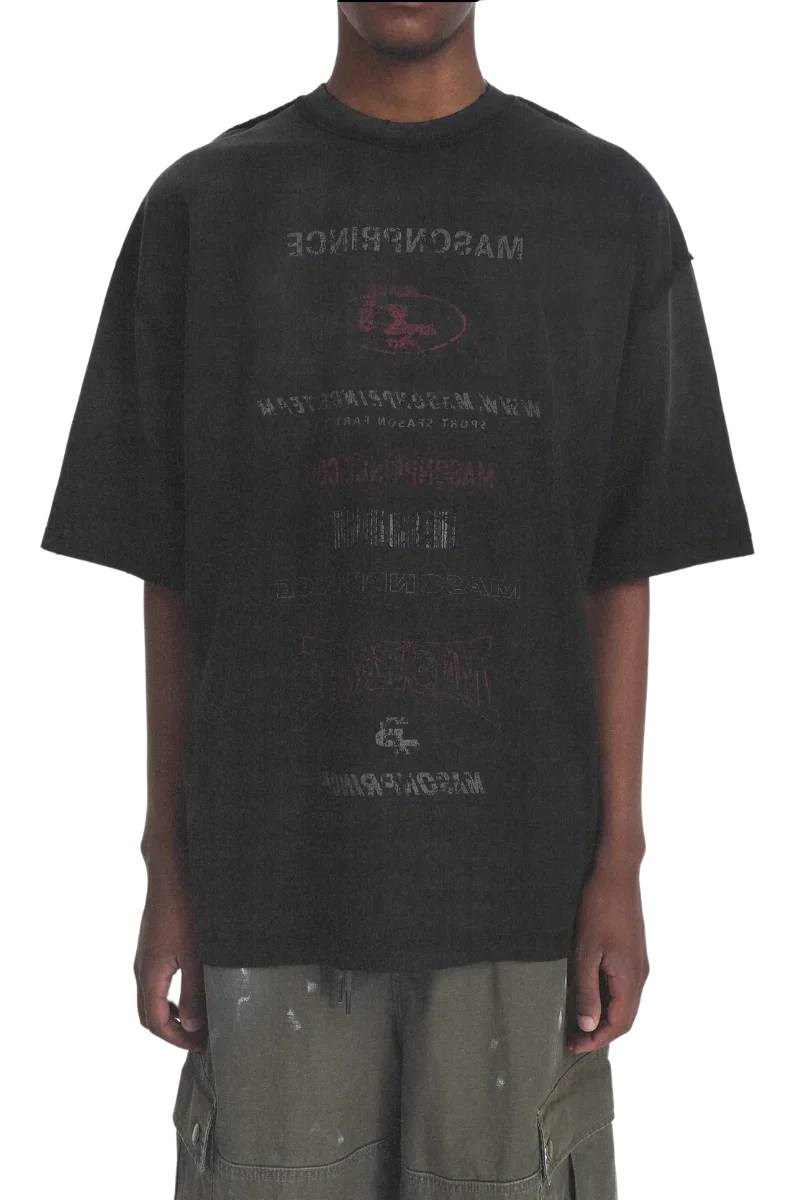 MasonPrince Subtitle Arrangement Stained Tee