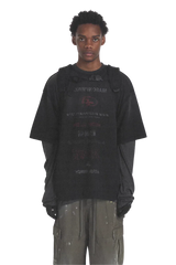 MasonPrince Subtitle Arrangement Stained Tee