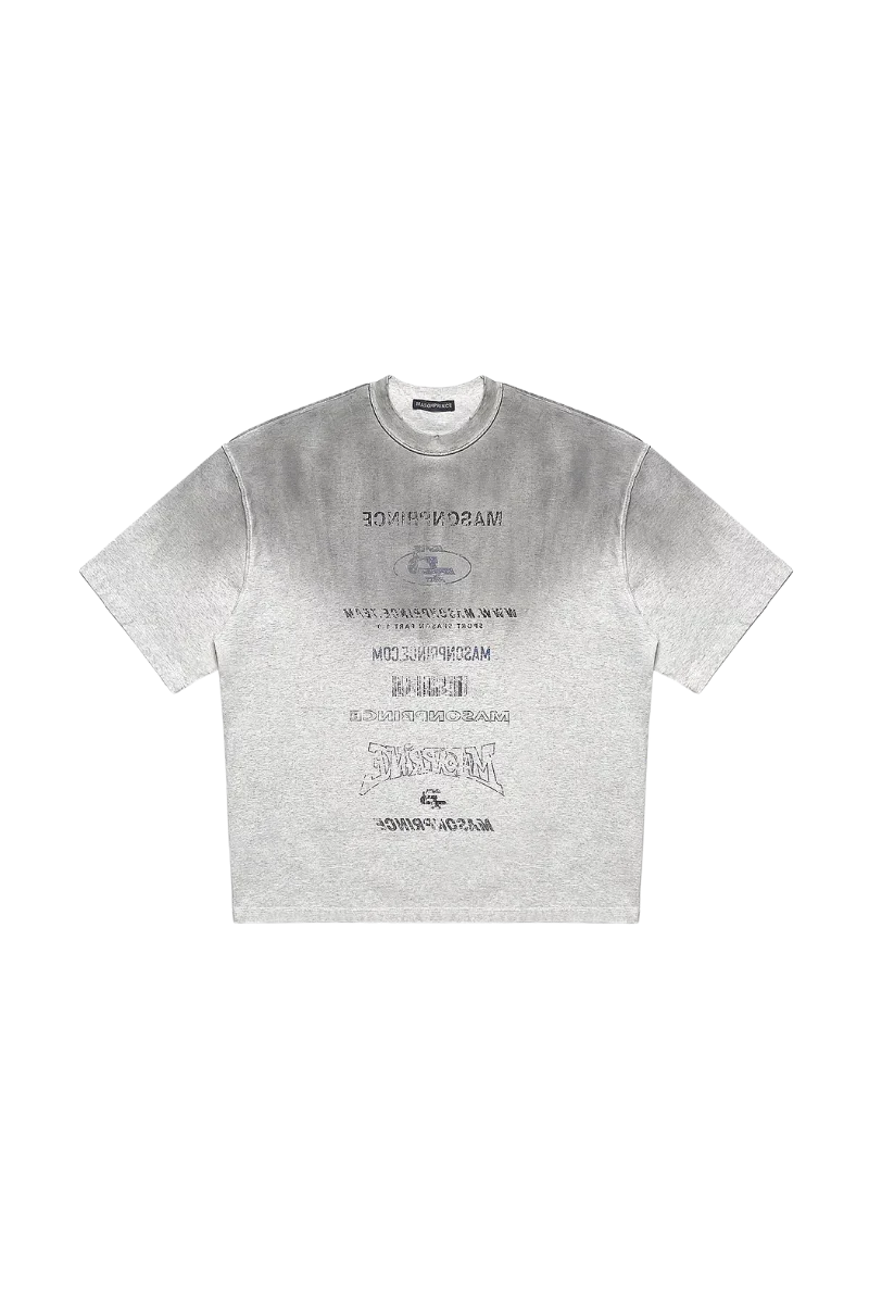 MasonPrince Subtitle Arrangement Stained Tee