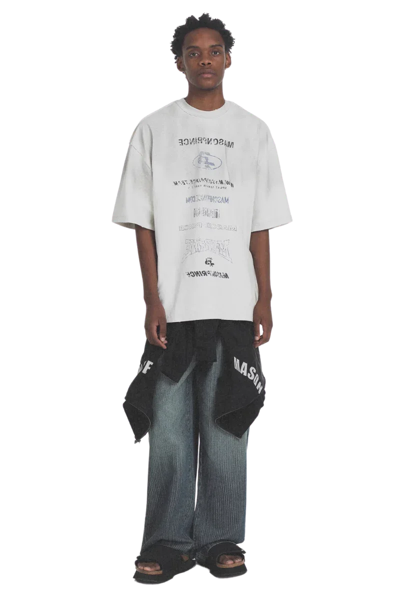 MasonPrince Subtitle Arrangement Stained Tee