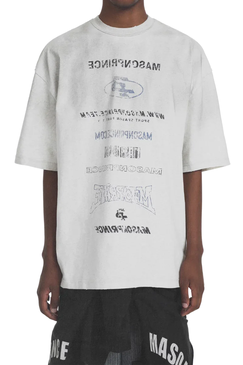MasonPrince Subtitle Arrangement Stained Tee