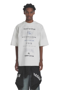 MasonPrince Subtitle Arrangement Stained Tee