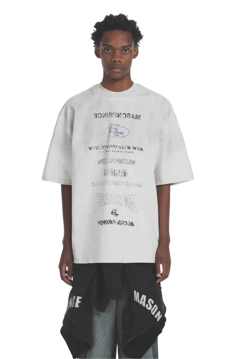 MasonPrince Subtitle Arrangement Stained Tee