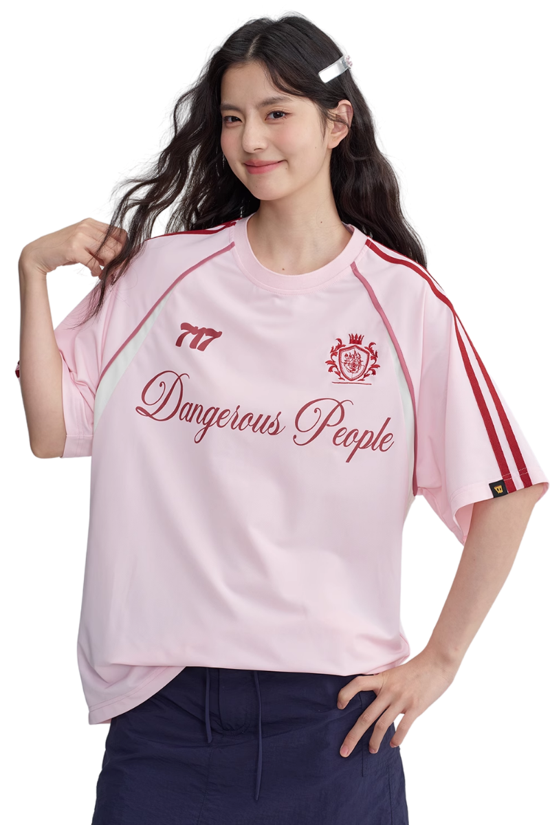 Dangerous People Thin Sporty League Tee