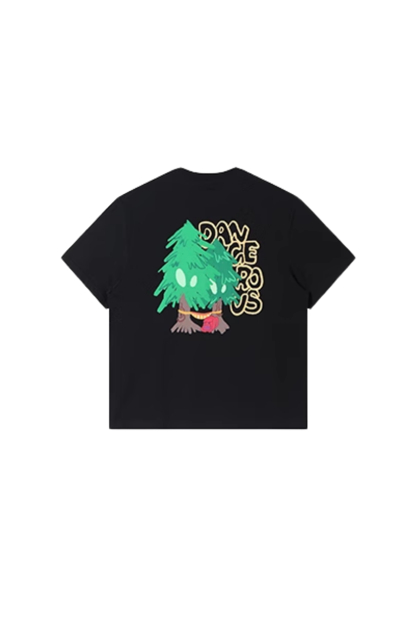 Dangerous People Travel Tree Grafitti Tee