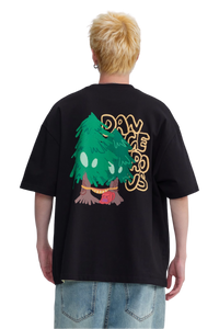 Dangerous People Travel Tree Grafitti Tee