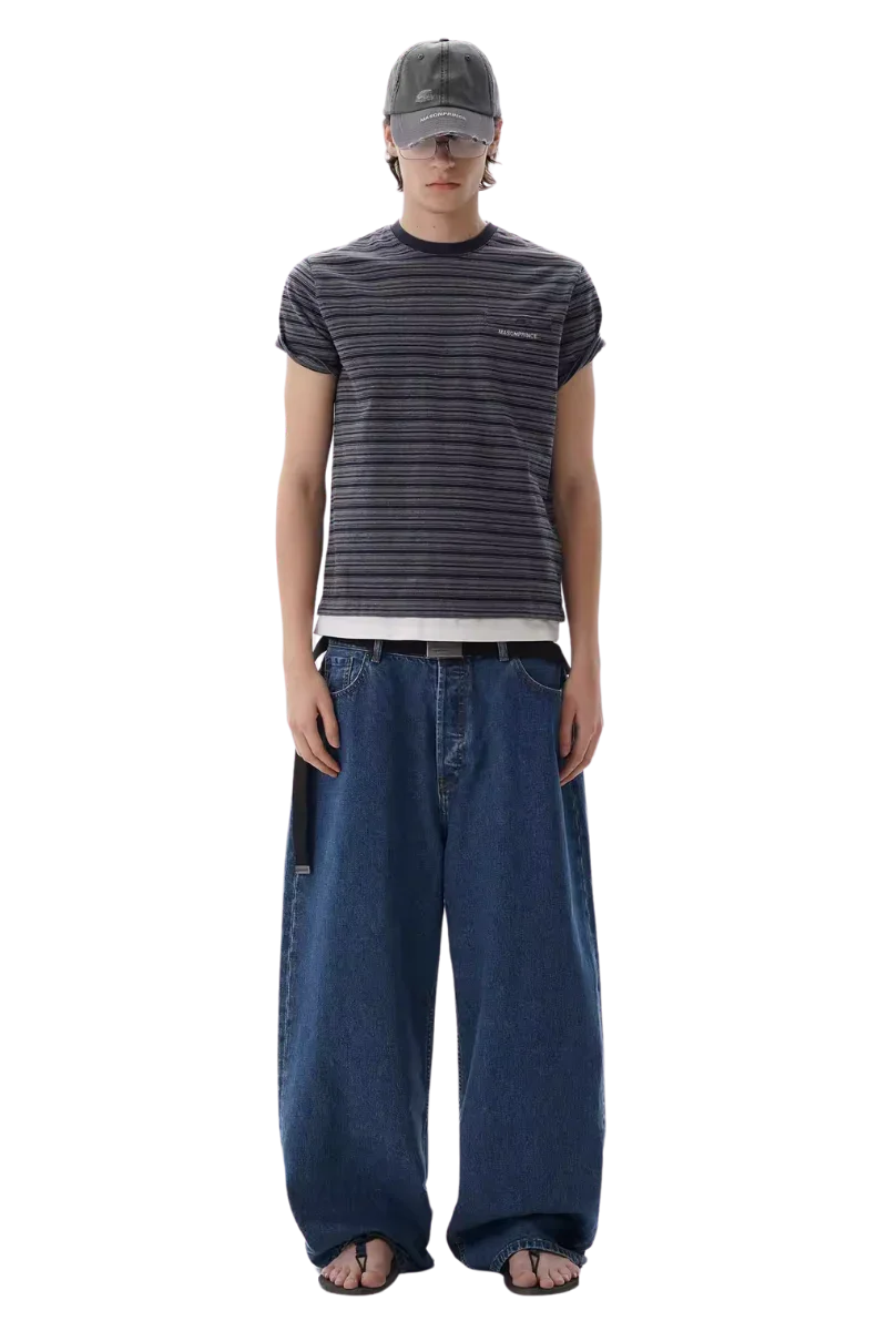 MasonPrince Two Piece Alike Stripe Tee