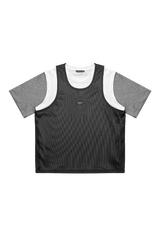 MasonPrince Two Piece Mesh Jersey Tee