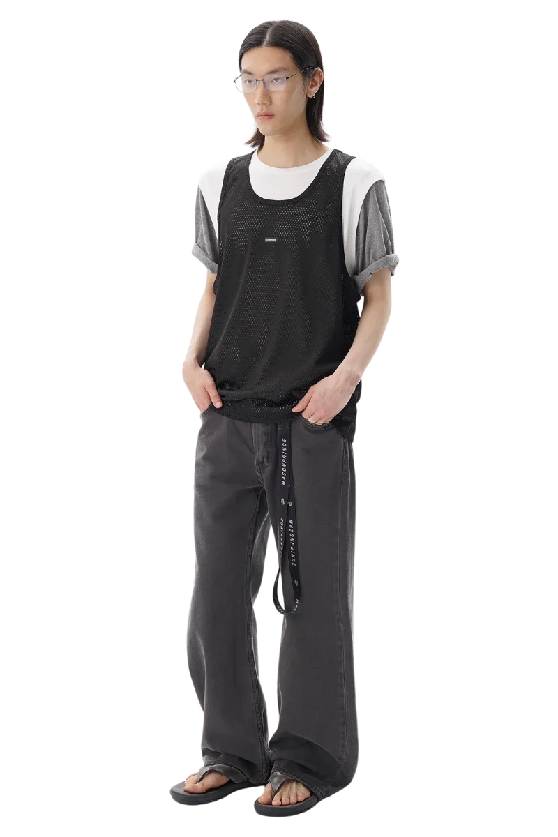 MasonPrince Two Piece Mesh Jersey Tee