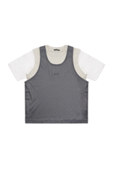 MasonPrince Two Piece Mesh Jersey Tee